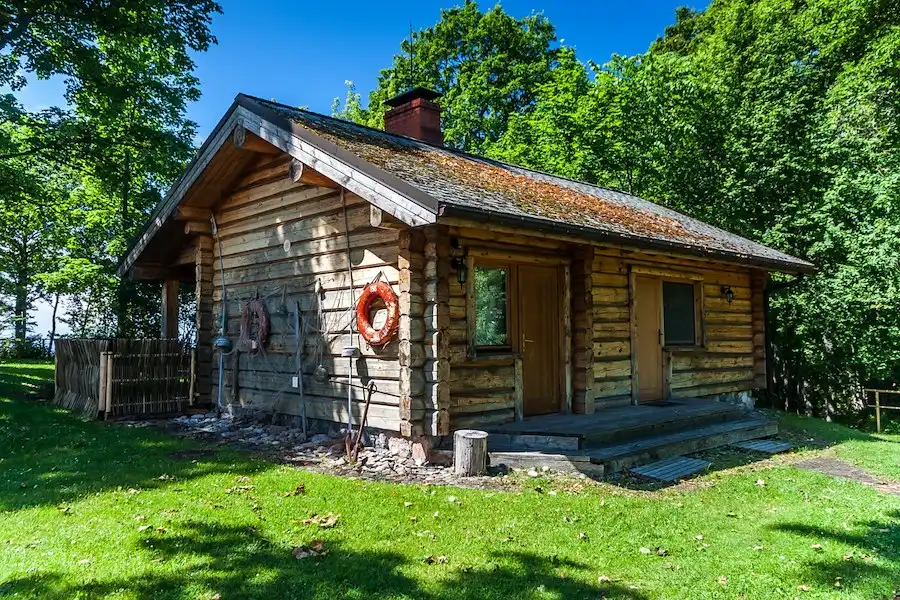 Brīvdienu māja ar saunu - skats